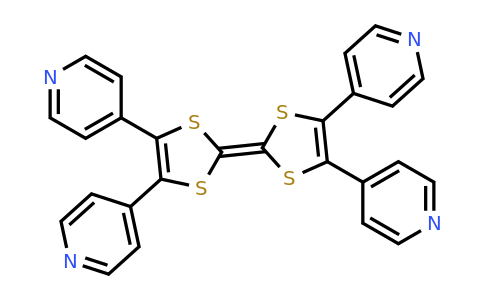 CAS 1581771-50-7 | Pyridine, 4,4-[2-(4,5-di-4-pyridinyl-1,3-dithiol-2-ylidene)-1,3-dithiole-4,5-diyl]bis-
