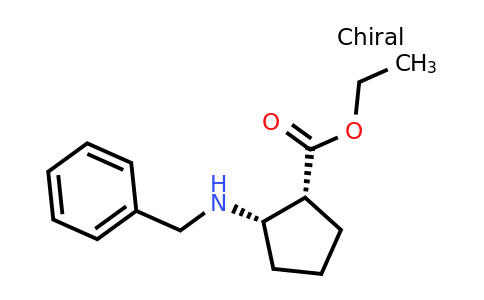 CAS 158262-07-8 | cis-Ethyl 2-(benzylamino)cyclopentanecarboxylate
