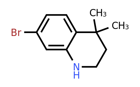 CAS 158326-77-3 | 7-Bromo-4,4-dimethyl-1,2,3,4-tetrahydro-quinoline