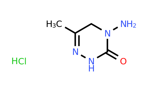 CAS 158329-07-8 | 4-Amino-6-methyl-4,5-dihydro-1,2,4-triazin-3(2H)-one hydrochloride