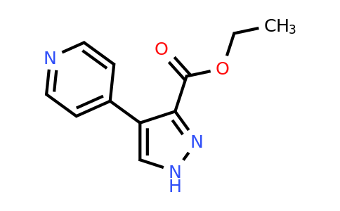 CAS 1583555-40-1 | ethyl 4-(4-pyridyl)-1H-pyrazole-3-carboxylate
