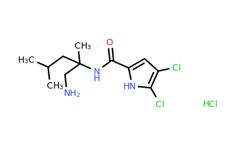 CAS 1583662-86-5 | N-(1-Amino-2,4-dimethylpentan-2-yl)-4,5-dichloro-1H-pyrrole-2-carboxamide hydrochloride