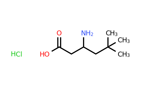 CAS 158414-70-1 | 3-amino-5,5-dimethylhexanoic acid hydrochloride