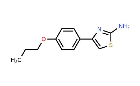 CAS 15850-30-3 | 4-(4-propoxyphenyl)-1,3-thiazol-2-amine