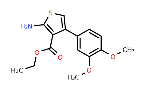 CAS 15854-12-3 | ethyl 2-amino-4-(3,4-dimethoxyphenyl)thiophene-3-carboxylate