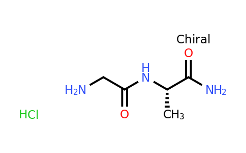 CAS 15855-91-1 | (S)-2-(2-Aminoacetamido)propanamide hydrochloride