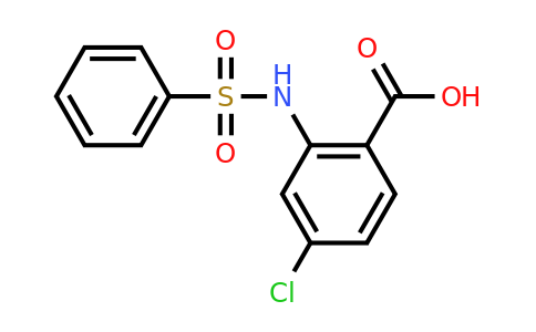 CAS 158580-85-9 | 2-Benzenesulfonamido-4-chlorobenzoic acid