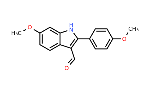 CAS 158611-24-6 | 6-Methoxy-2-(4-methoxyphenyl)-1H-indole-3-carbaldehyde