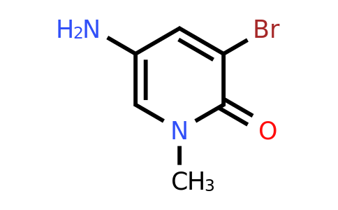 CAS 15862-51-8 | 5-amino-3-bromo-1-methyl-1,2-dihydropyridin-2-one
