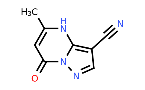 CAS 158664-14-3 | 5-methyl-7-oxo-4H,7H-pyrazolo[1,5-a]pyrimidine-3-carbonitrile