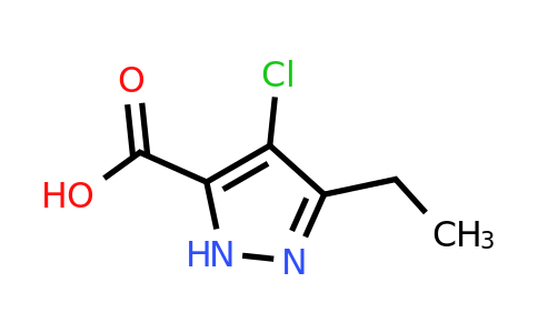 CAS 158668-22-5 | 4-chloro-3-ethyl-1H-pyrazole-5-carboxylic acid