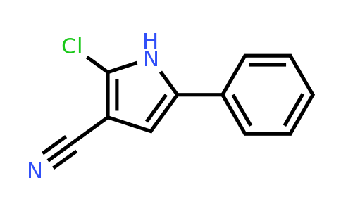 CAS 158692-52-5 | 2-Chloro-5-phenyl-1H-pyrrole-3-carbonitrile