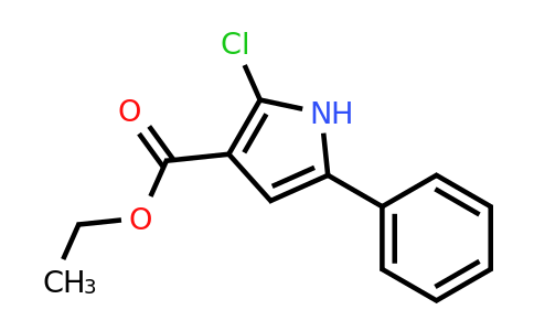 CAS 158692-57-0 | Ethyl 2-chloro-5-phenyl-1H-pyrrole-3-carboxylate