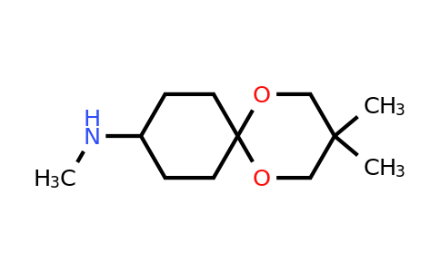 CAS 158747-11-6 | N,3,3-trimethyl-1,5-dioxaspiro[5.5]undecan-9-amine