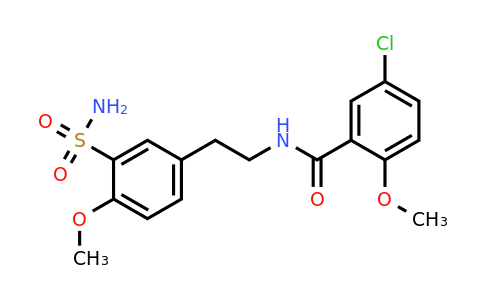 CAS 158751-78-1 | 5-Chloro-2-methoxy-N-(4-methoxy-3-sulfamoylphenethyl)benzamide