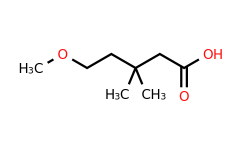 CAS 1588498-86-5 | 5-methoxy-3,3-dimethylpentanoic acid