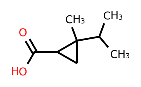 CAS 15899-04-4 | 2-methyl-2-(propan-2-yl)cyclopropane-1-carboxylic acid