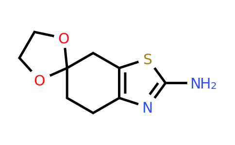 CAS 159015-33-5 | 5,7-dihydro-4H-spiro[1,3-benzothiazole-6,2'-[1,3]dioxolane]-2-amine