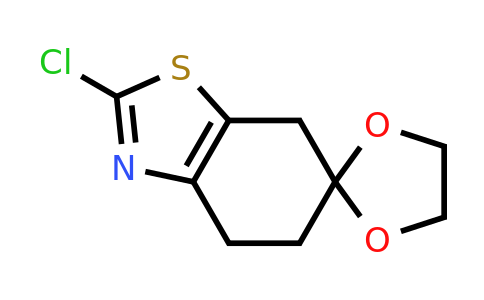 CAS 159015-34-6 | 2-chloro-5,7-dihydro-4H-spiro[1,3-benzothiazole-6,2'-[1,3]dioxolane]