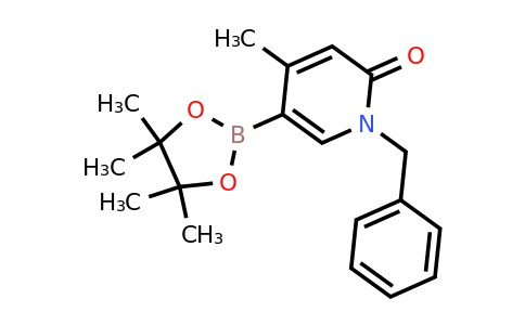 CAS 1590411-44-1 | 1-Benzyl-4-methyl-5-(4,4,5,5-tetramethyl-1,3,2-dioxaborolan-2-YL)pyridin-2(1H)-one