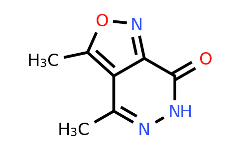 CAS 15911-16-7 | 3,4-Dimethyl-6H-isoxazolo[3,4-D]pyridazin-7-one