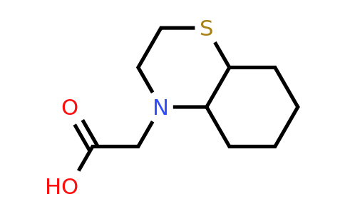 CAS 1591295-23-6 | 2-(2,3,4a,5,6,7,8,8a-octahydrobenzo[b][1,4]thiazin-4-yl)acetic acid