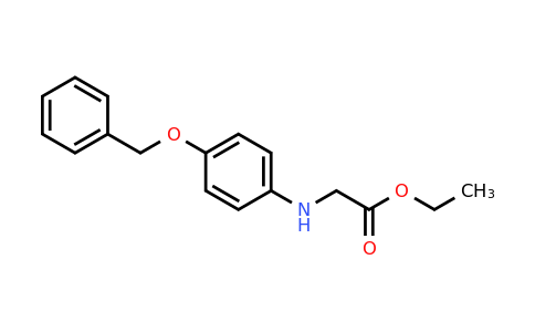 CAS 15917-88-1 | Ethyl (4-(benzyloxy)phenyl)glycinate