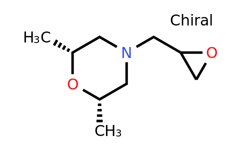 CAS 1592016-15-3 | (2R,6S)-2,6-dimethyl-4-[(oxiran-2-yl)methyl]morpholine
