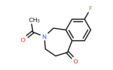 CAS 1592375-54-6 | 2-acetyl-8-fluoro-2,3,4,5-tetrahydro-1H-2-benzazepin-5-one