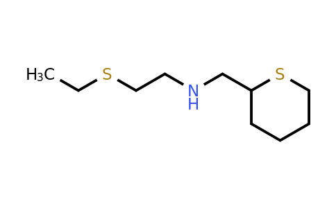 CAS 1592891-73-0 | [2-(ethylsulfanyl)ethyl][(thian-2-yl)methyl]amine