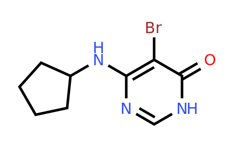 CAS 1592894-45-5 | 5-Bromo-6-(cyclopentylamino)pyrimidin-4(3H)-one