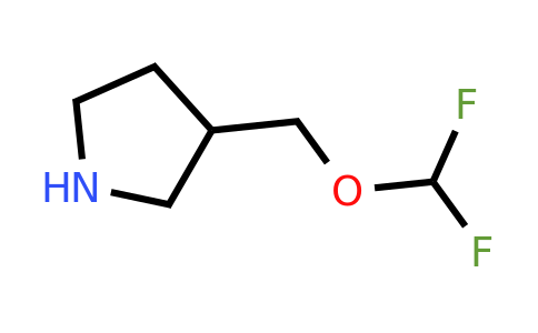 CAS 1593217-00-5 | 3-[(difluoromethoxy)methyl]pyrrolidine