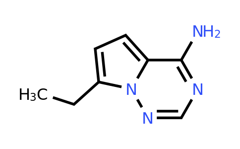 CAS 159326-78-0 | 7-ethylpyrrolo[2,1-f][1,2,4]triazin-4-amine