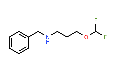 CAS 1593441-93-0 | benzyl[3-(difluoromethoxy)propyl]amine
