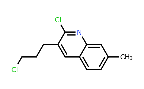 CAS 159383-56-9 | 2-Chloro-3-(3-chloropropyl)-7-methylquinoline