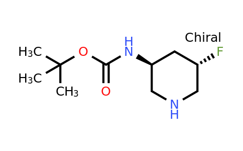CAS 1593969-81-3 | tert-butyl N-[(3S,5S)-5-fluoropiperidin-3-yl]carbamate