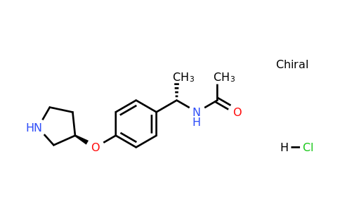 CAS 1594129-68-6 | N-((S)-1-(4-((R)-Pyrrolidin-3-yloxy)phenyl)ethyl)acetamide hydrochloride