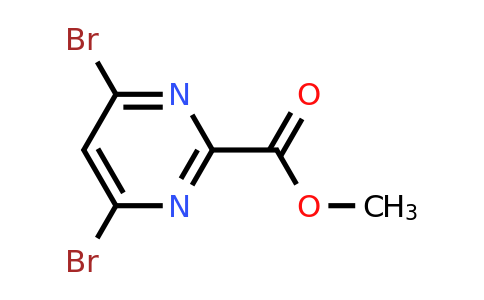 CAS 1594495-43-8 | methyl 4,6-dibromopyrimidine-2-carboxylate
