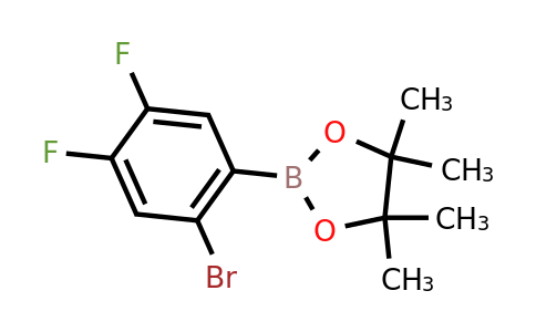 CAS 1595078-09-3 | 2-(2-Bromo-4,5-difluorophenyl)-4,4,5,5-tetramethyl-1,3,2-dioxaborolane