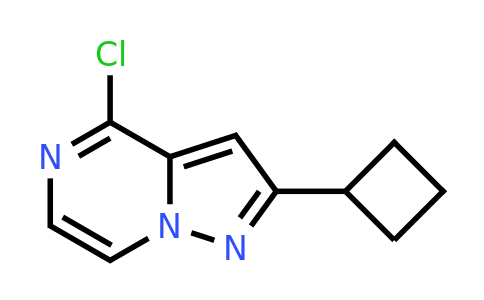 CAS 1595541-80-2 | 4-chloro-2-cyclobutylpyrazolo[1,5-a]pyrazine