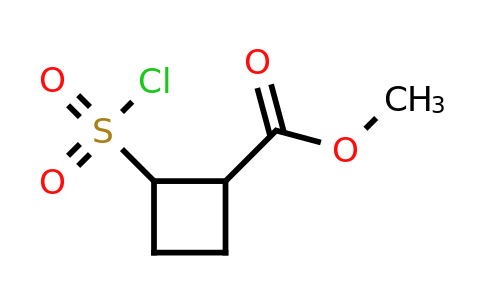 CAS 1595733-28-0 | methyl 2-(chlorosulfonyl)cyclobutane-1-carboxylate