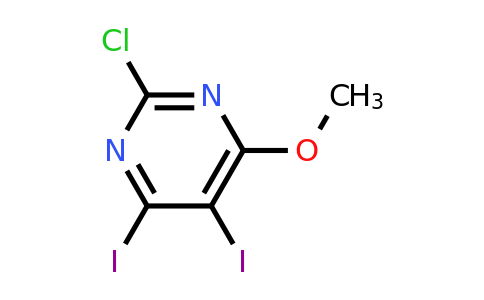 CAS 159585-09-8 | 2-Chloro-4,5-diiodo-6-methoxypyrimidine