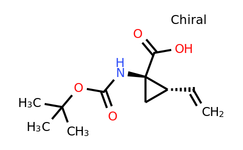 CAS 159622-10-3 | (1R,2S)-1-{[(tert-butoxy)carbonyl]amino}-2-ethenylcyclopropane-1-carboxylic acid