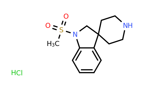 CAS 159634-86-3 | 1-(Methylsulfonyl)spiro[indoline-3,4'-piperidine] hydrochloride