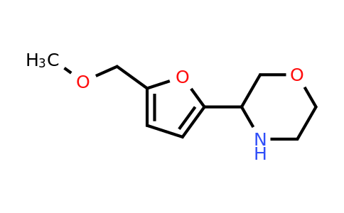 CAS 1596611-73-2 | 3-[5-(Methoxymethyl)furan-2-yl]morpholine