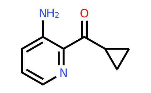 CAS 1596884-57-9 | (3-Aminopyridin-2-yl)(cyclopropyl)methanone