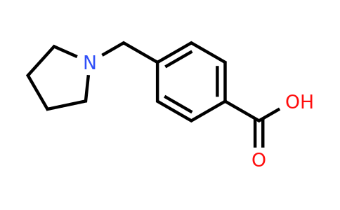 CAS 159691-25-5 | 4-[(pyrrolidin-1-yl)methyl]benzoic acid