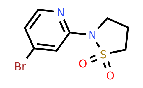 CAS 1597022-64-4 | 2-(4-bromopyridin-2-yl)-1lambda6,2-thiazolidine-1,1-dione