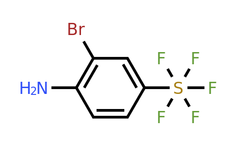 CAS 159727-25-0 | 2-bromo-4-(pentafluoro-lambda6-sulfanyl)aniline