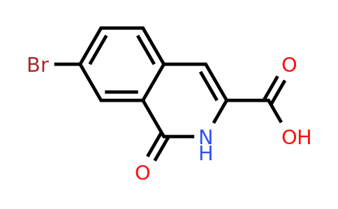 CAS 1597565-81-5 | 7-bromo-1-oxo-1,2-dihydroisoquinoline-3-carboxylic acid